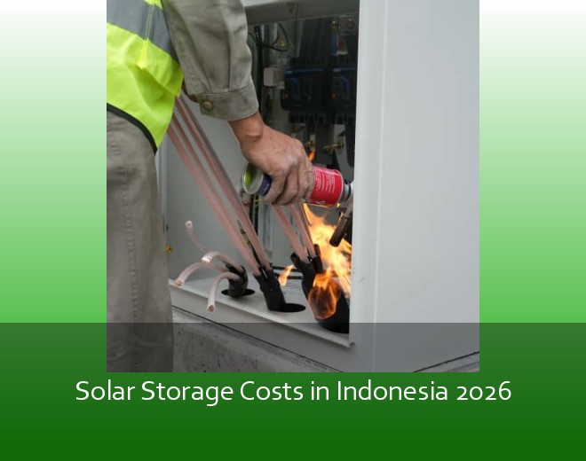 Solar Storage Costs in Indonesia 2026